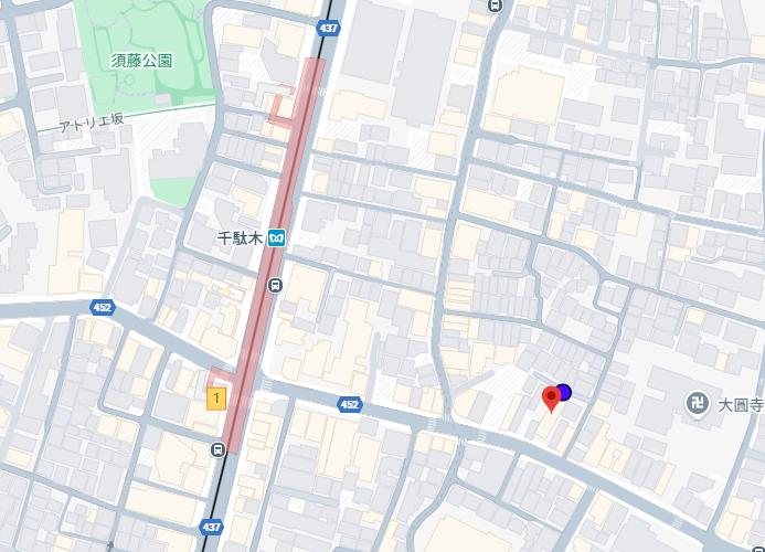 【台東区】千駄木駅徒歩3分/駅至近/内装美麗/路面/ネパール料理居抜き物件/約16.71坪